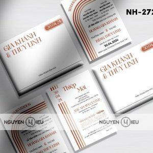 Thiệp cưới Hiếu Nguyễn thiết kế